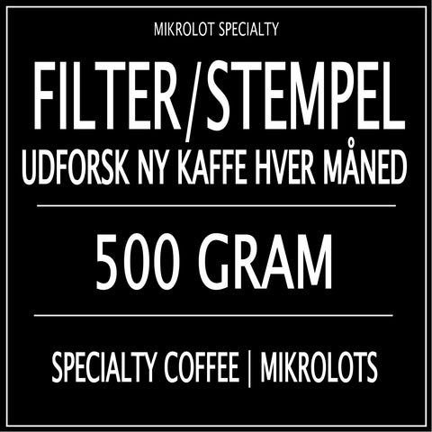 ESPRESSO ABONNEMENT 1 KG